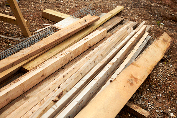  Lumber. Active Habitat AmeriCorps members and AmeriCorps alumni, who are now staff at Habitat for Humanity of the Charlotte Region, gather for a day of building on Faber Street in Charlotte, NC.