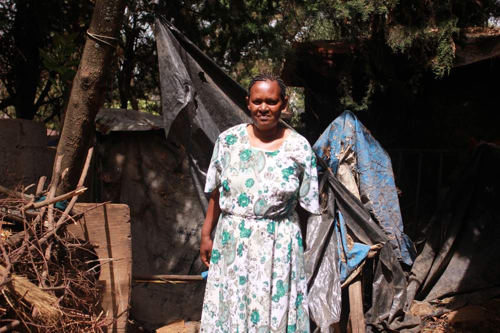 &quot;We constructed our own toilet, but it gradually collapsed. Now, the smell is so bad it sickens our children and makes it difficult to breathe. The teenagers are so ashamed they go to a public toilet rather than use the one here.&quot; — Fikirte Demisie