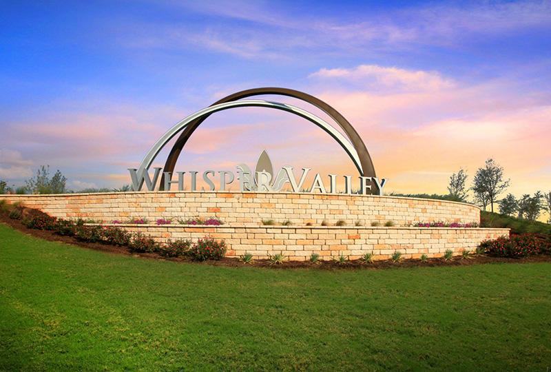 Rendering of Whisper Valley entrance.