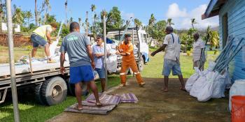 Carpenters, supplies, Fiji