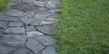 Stone pathway