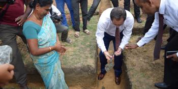 Groundbreaking for EU project in Sri Lanka