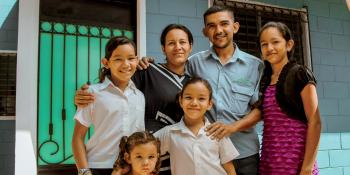 Rita, Omar and their daughters.