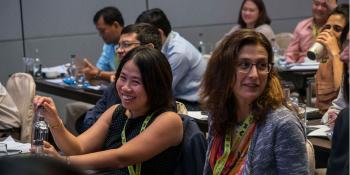 Sothany Chun (center) at the housing finance course at 2017 Asia-Pacific Housing Forum.