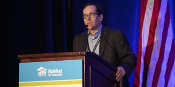 Christopher Vincent, our vice president of government relations and advocacy, discussed Habitat for Humanity’s legislative priorities and efforts at an event in Washington, D.C.