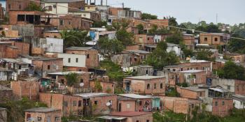 View of the Monte das Oliveiras community in Manaus, Brazil.