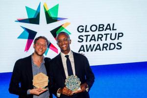 Bram van den Bosch, CEO and co-founder, Emata and Kidus Asfaw, CEO and co-founder, Kubik