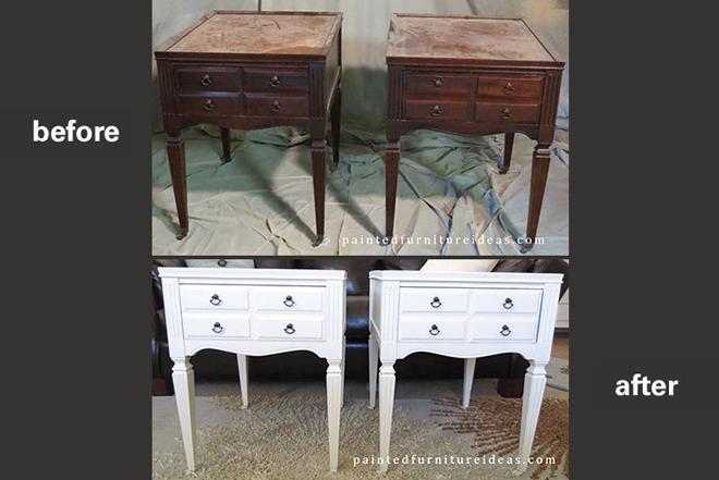 Antique end tables