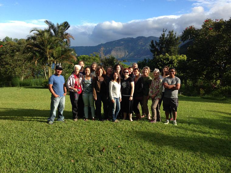 Team photo in Guatemala