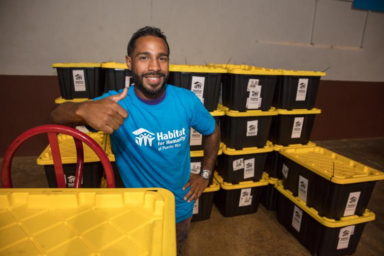 Puerto Rico shelter repair kits