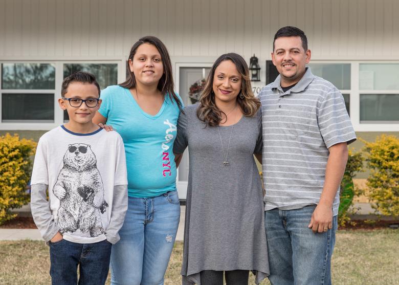 A family recovers from Hurricane Irma