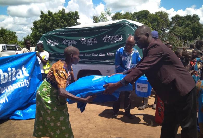 Photo: Habitat for Humanity Malawi is distributing emergency shelter kits after the devastating floods