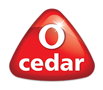 O-Cedar logo.