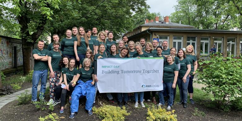 prologis volunteers in Poland.